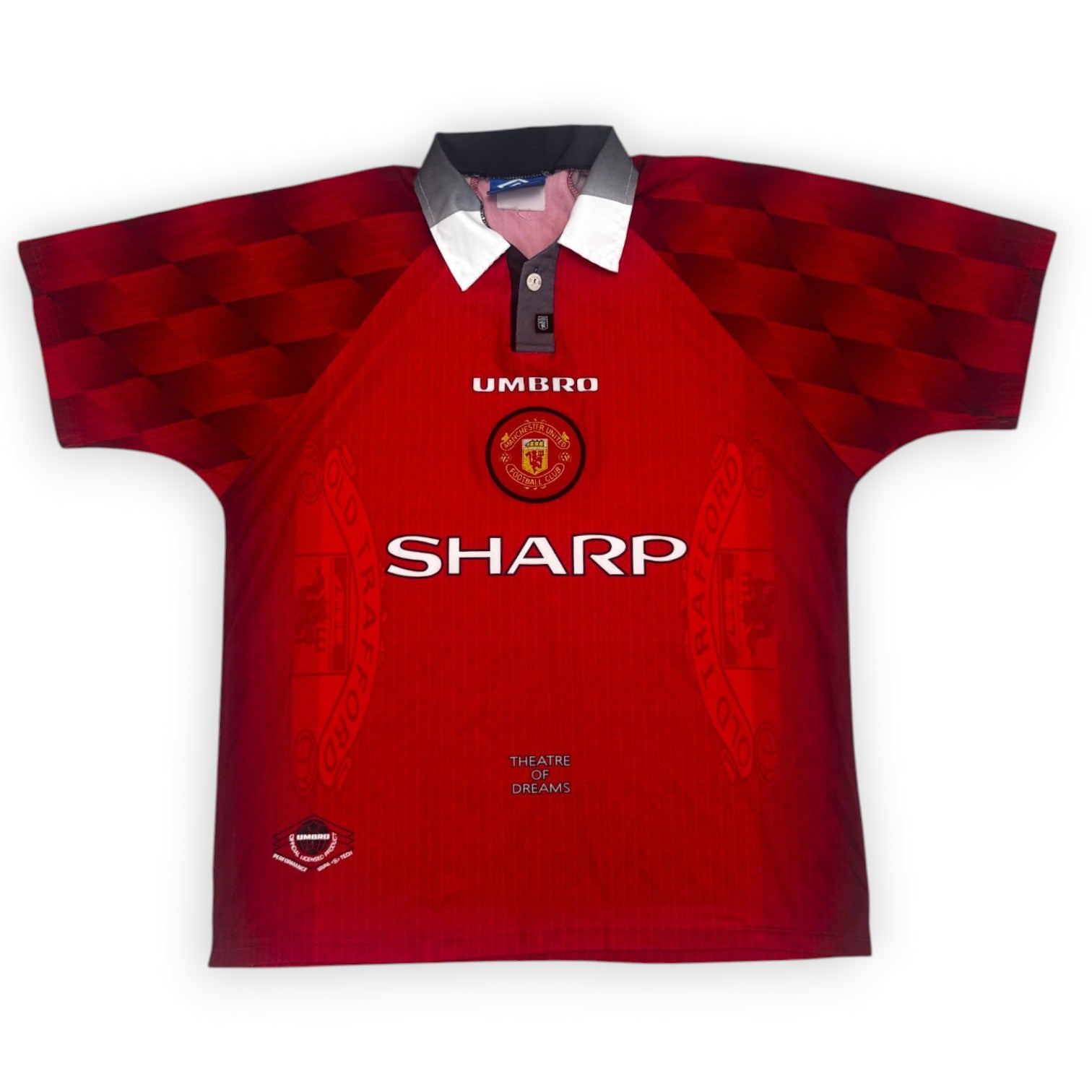 1996/98 Manchester United Home Shirt (L)